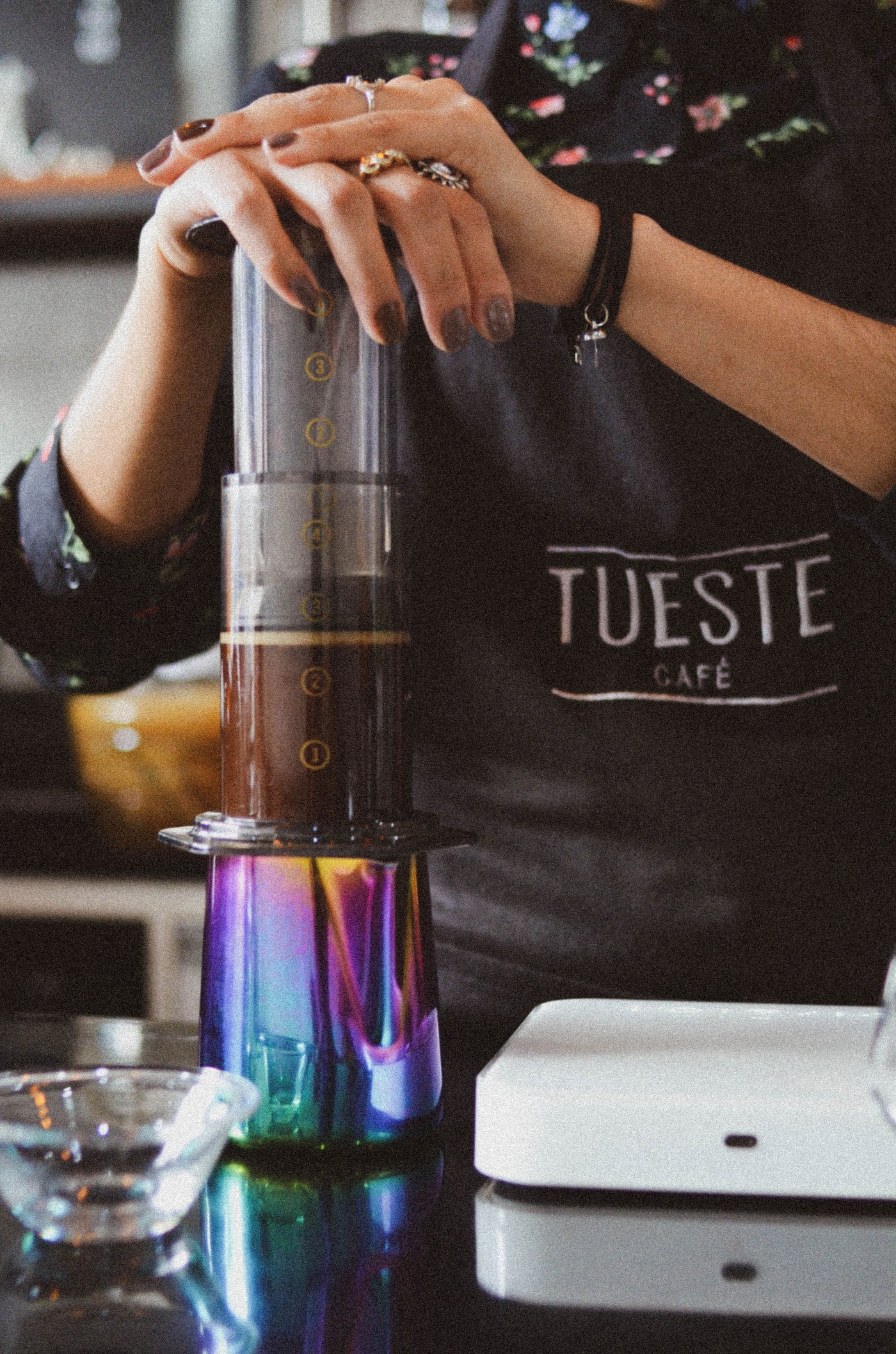 Aeropress: personalización y versatilidad.