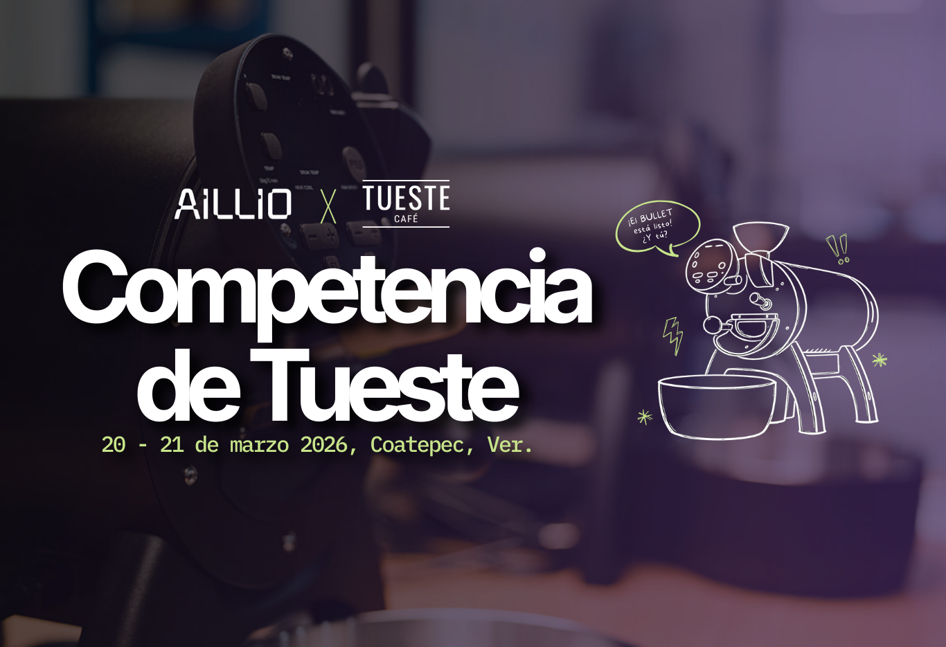 Aillio Bullet: 1ra Competencia en México.