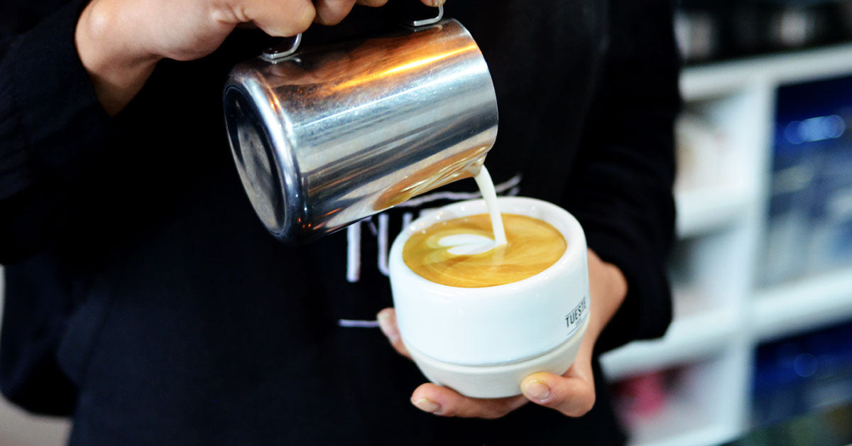 Un cappuccino, por favor