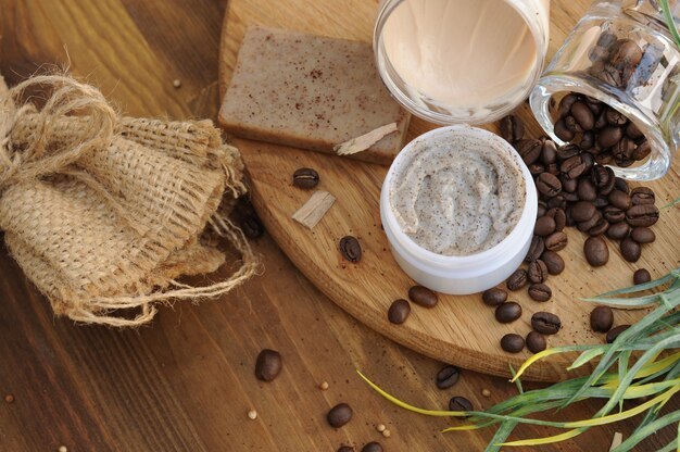 El café en la industria de cosméticos