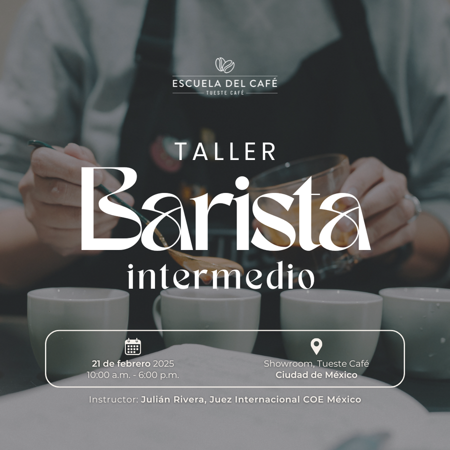 Taller: Barista Intermedio