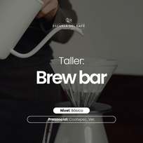 Taller: Brew bar | Métodos de extracción