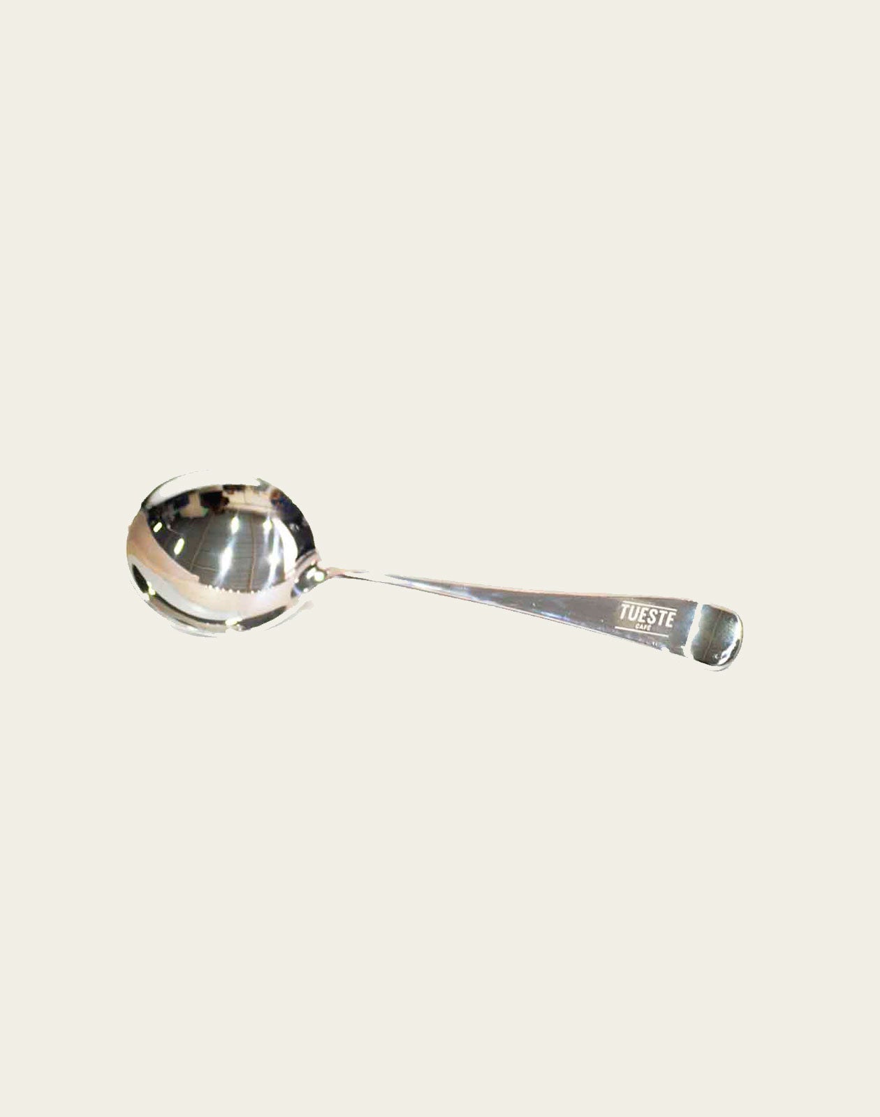 Cuchara redonda plata