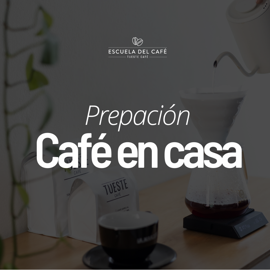 Preparación de café en casa