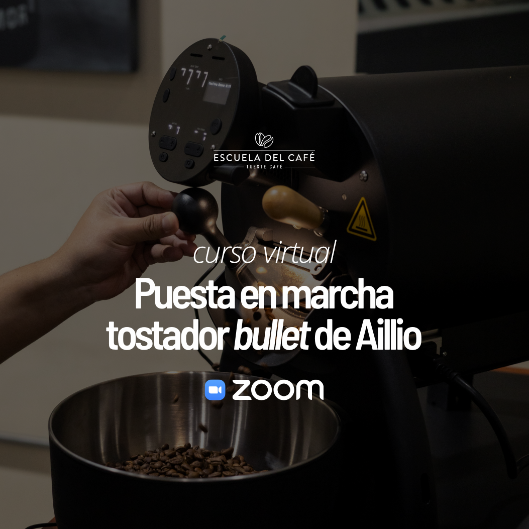 Puesta en marcha tostador bullet de Aillio