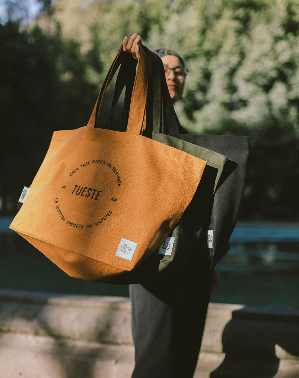 Tote bag Tueste Café - Cada taza cuenta una historia
