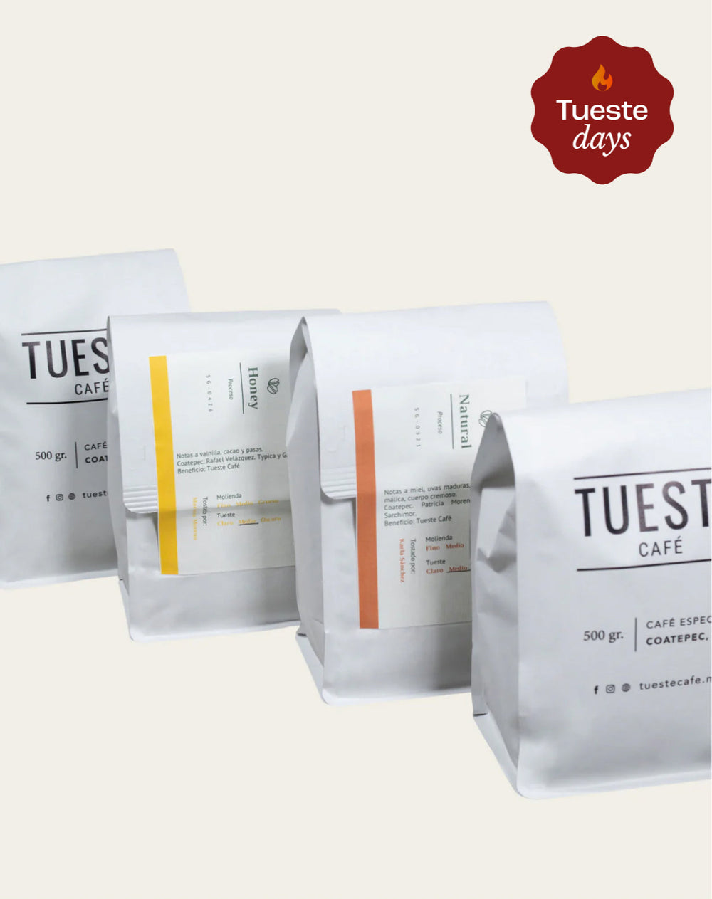 Kit Especialidad - Honey y Natural (2 kg)