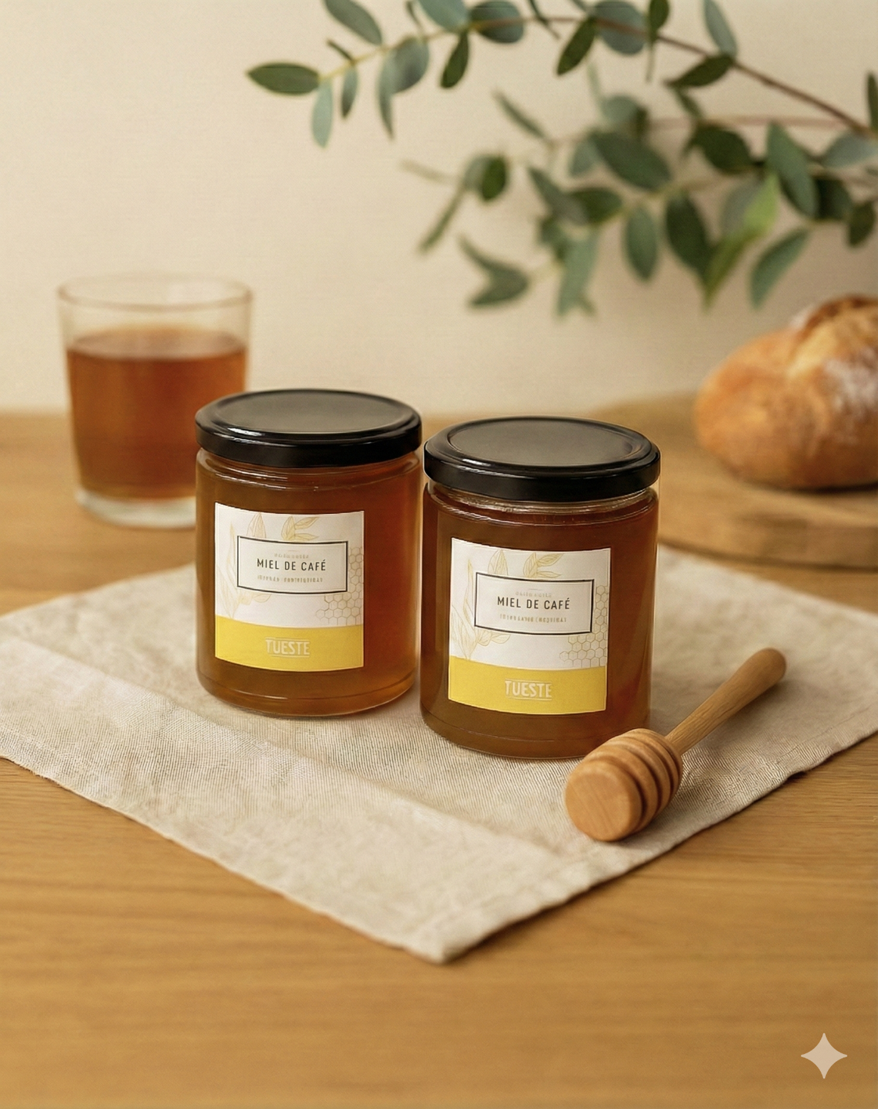 Kit de 2 Miel de Café